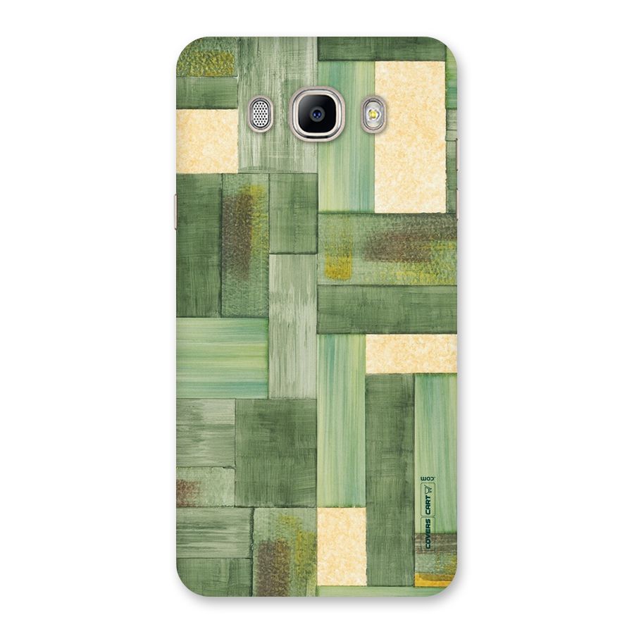 Wooden Green Texture Back Case for Galaxy On8