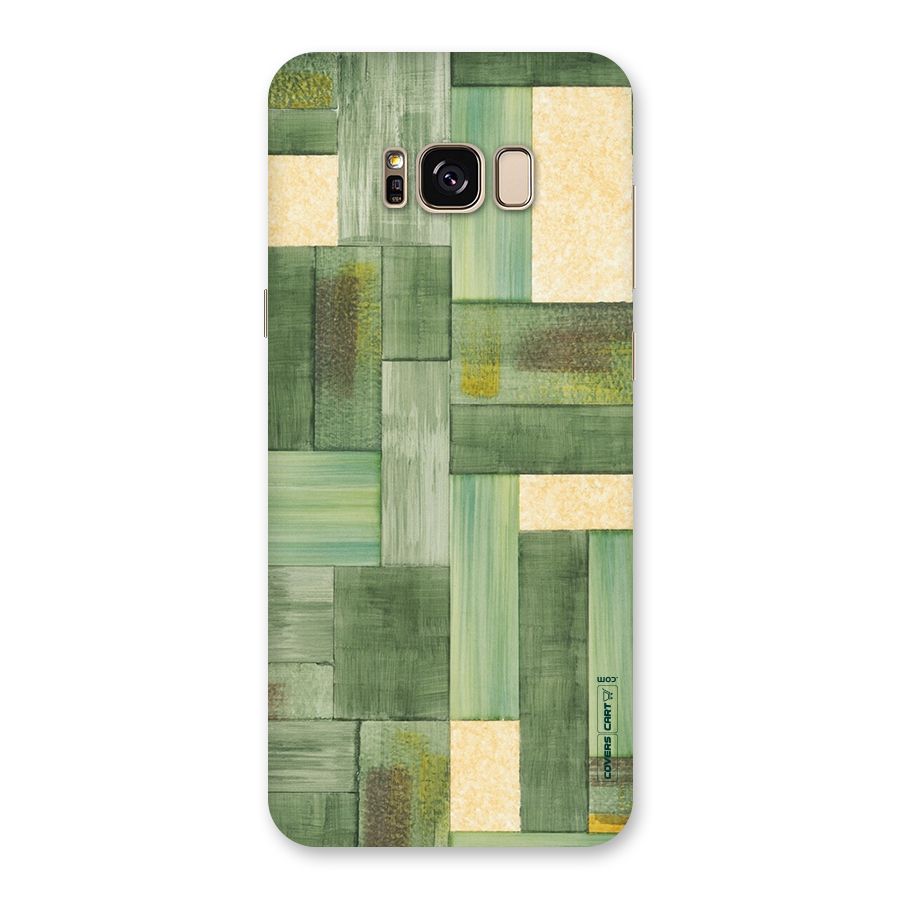 Wooden Green Texture Back Case for Galaxy S8 Plus