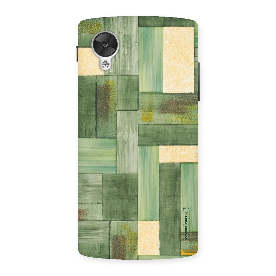 Wooden Green Texture Back Case for Google Nexsus 5