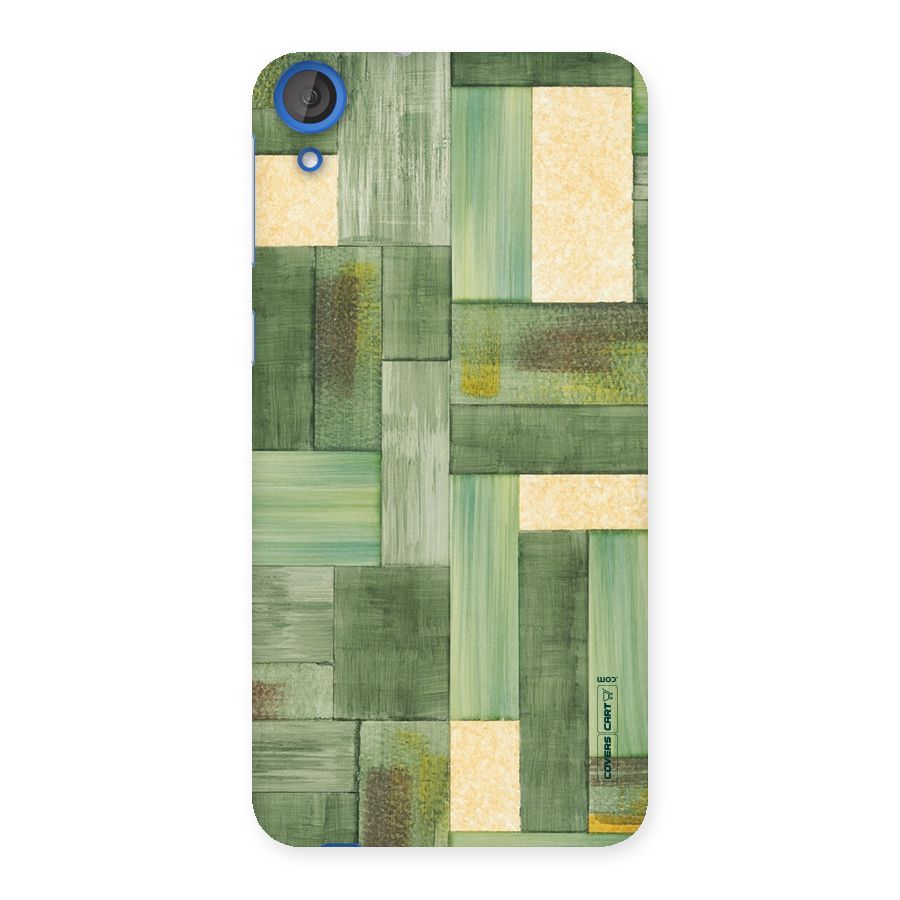 Wooden Green Texture Back Case for HTC Desire 820