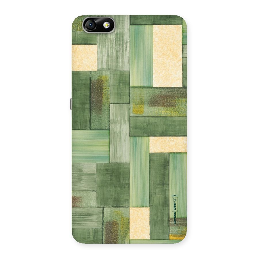 Wooden Green Texture Back Case for Honor 4X