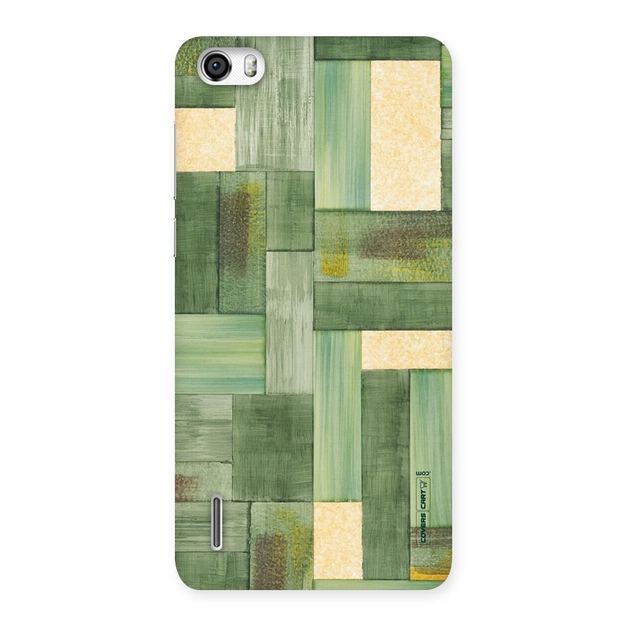 Wooden Green Texture Back Case for Honor 6