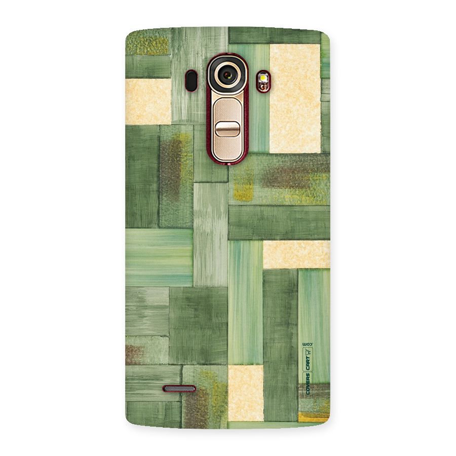 Wooden Green Texture Back Case for LG G4