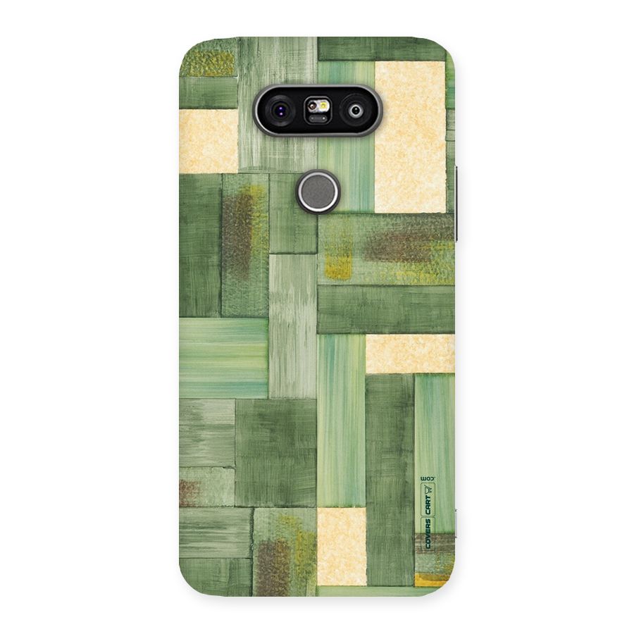 Wooden Green Texture Back Case for LG G5
