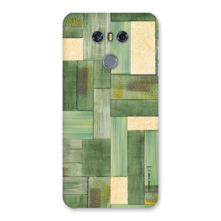 Wooden Green Texture Back Case for LG G6