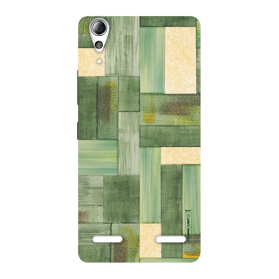 Wooden Green Texture Back Case for Lenovo A6000