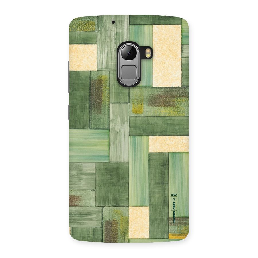 Wooden Green Texture Back Case for Lenovo K4 Note