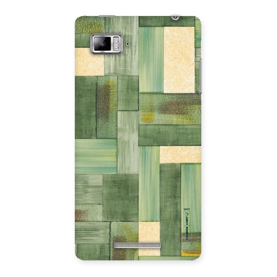 Wooden Green Texture Back Case for Lenovo Vibe Z K910