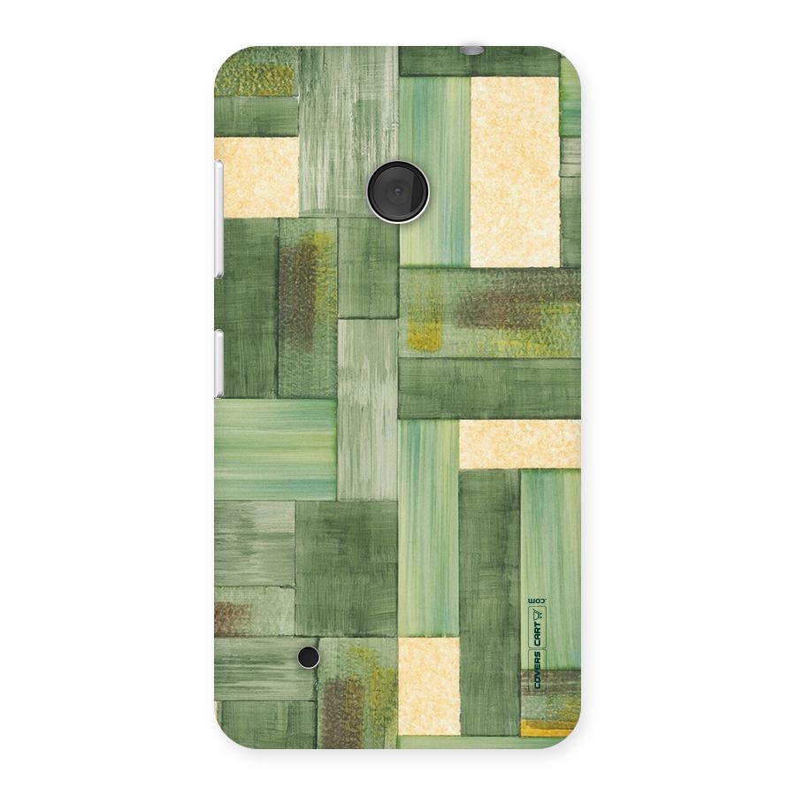 Wooden Green Texture Back Case for Lumia 530