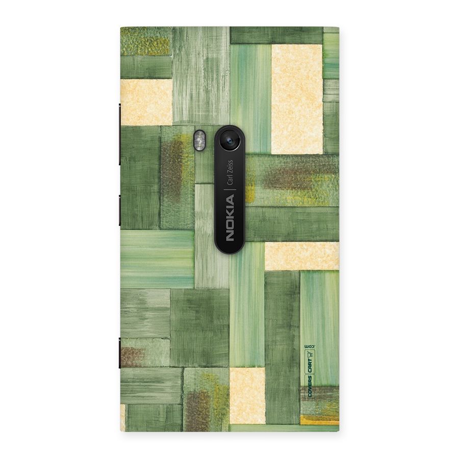 Wooden Green Texture Back Case for Lumia 920