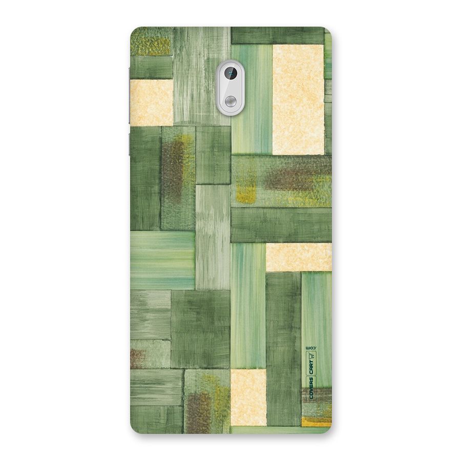 Wooden Green Texture Back Case for Nokia 3