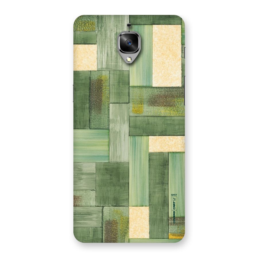 Wooden Green Texture Back Case for OnePlus 3T