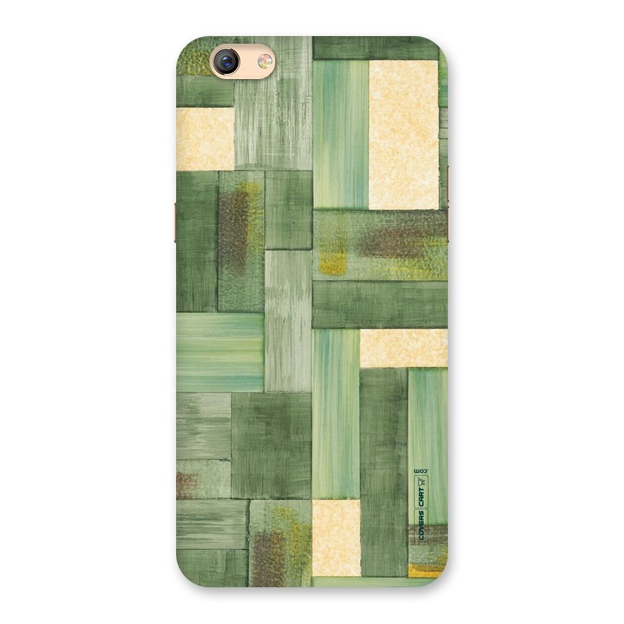 Wooden Green Texture Back Case for Oppo F3 Plus