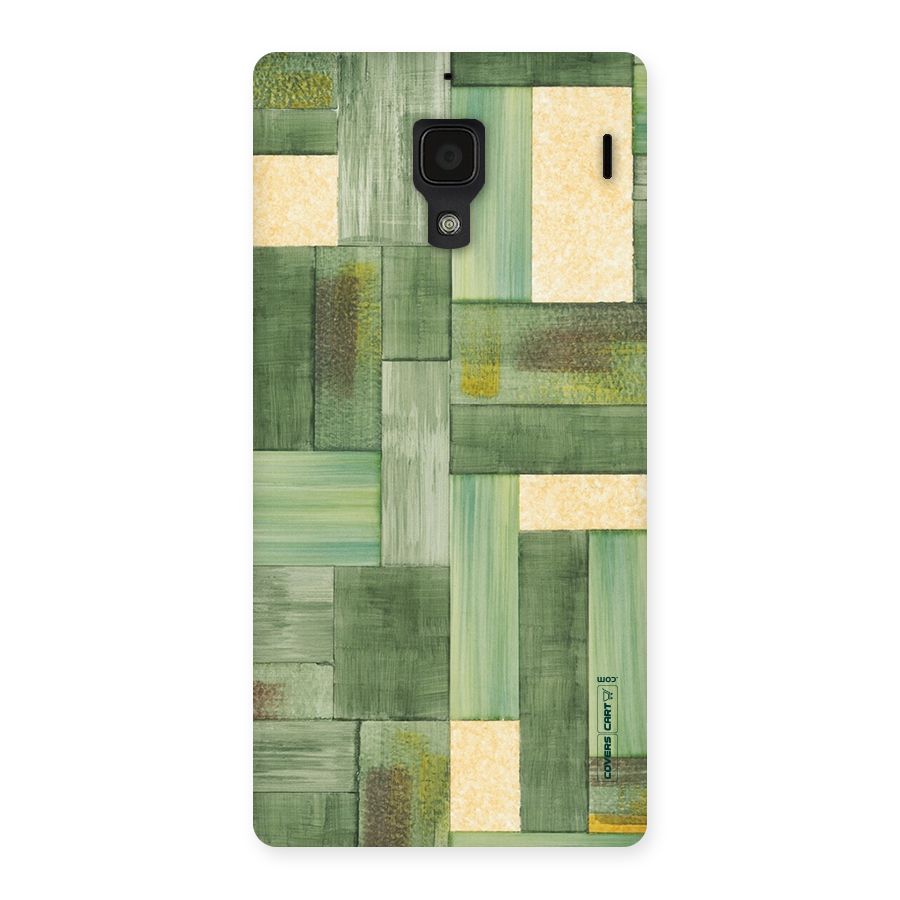 Wooden Green Texture Back Case for Redmi 1S
