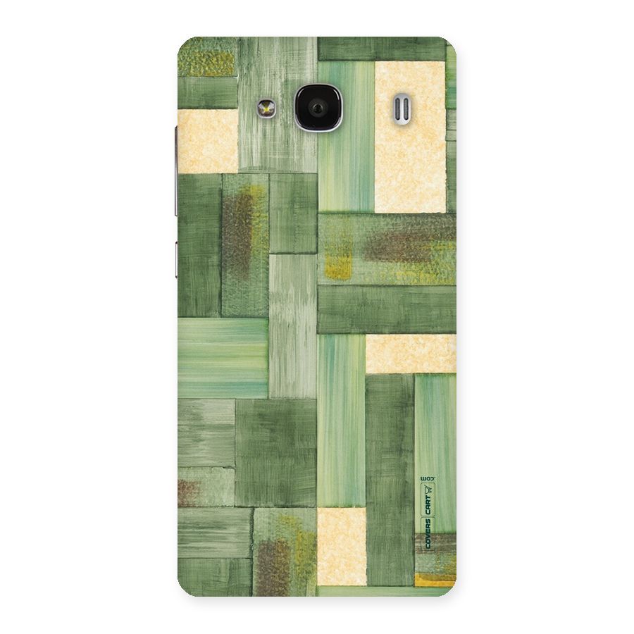 Wooden Green Texture Back Case for Redmi 2