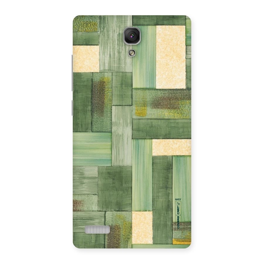 Wooden Green Texture Back Case for Redmi Note Prime