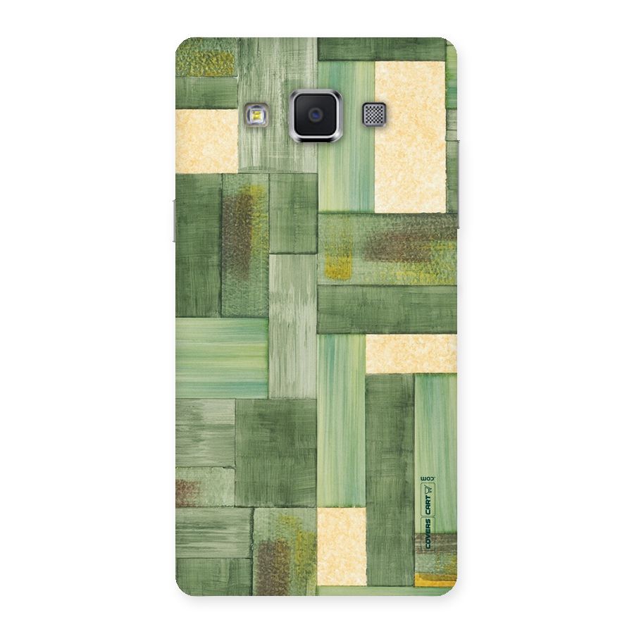 Wooden Green Texture Back Case for Samsung Galaxy A5
