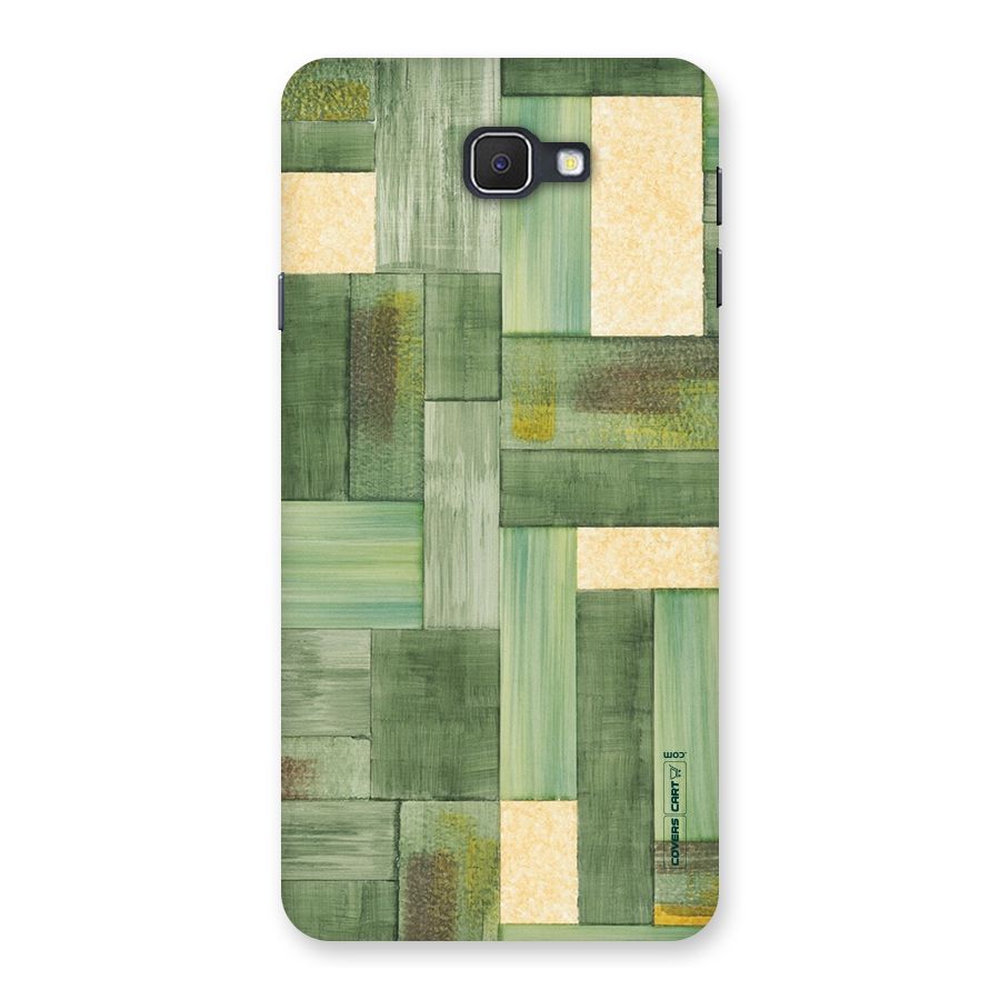 Wooden Green Texture Back Case for Samsung Galaxy J7 Prime