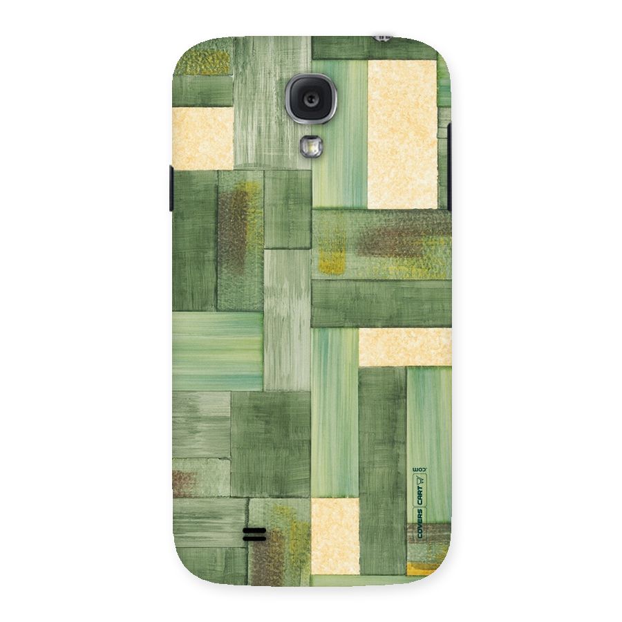 Wooden Green Texture Back Case for Samsung Galaxy S4