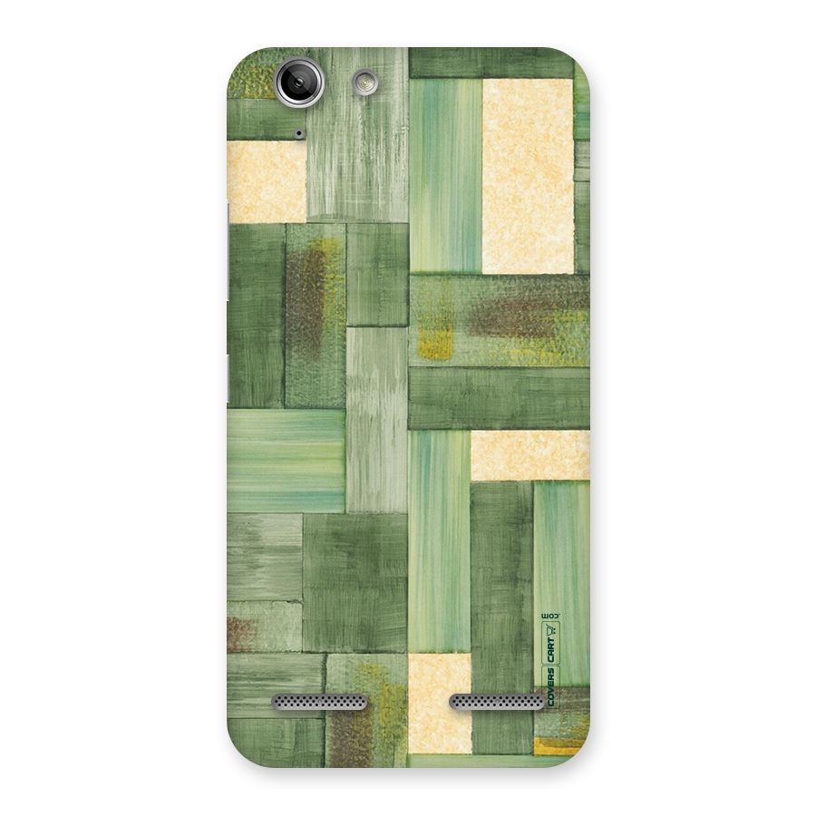 Wooden Green Texture Back Case for Vibe K5