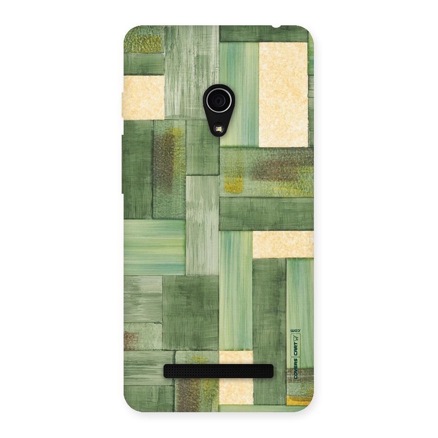 Wooden Green Texture Back Case for Zenfone 5