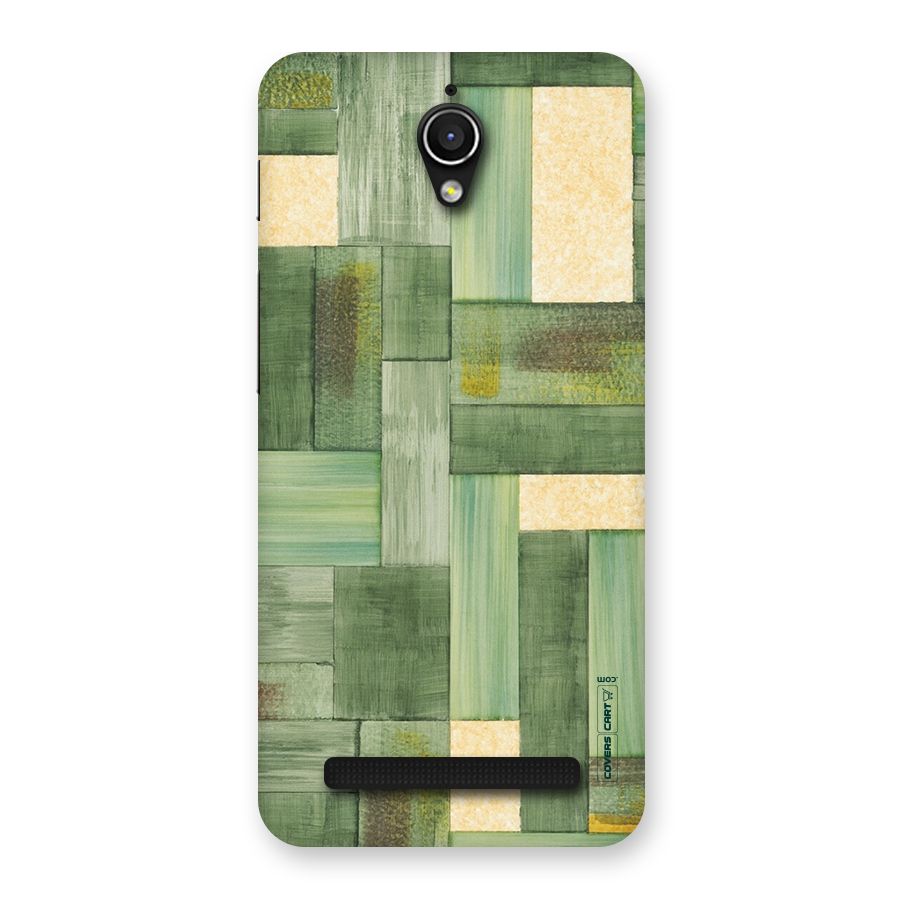 Wooden Green Texture Back Case for Zenfone Go