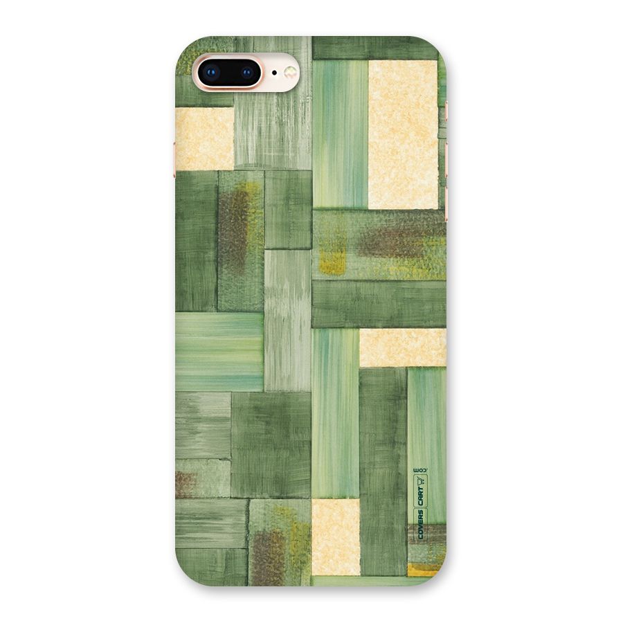 Wooden Green Texture Back Case for iPhone 8 Plus