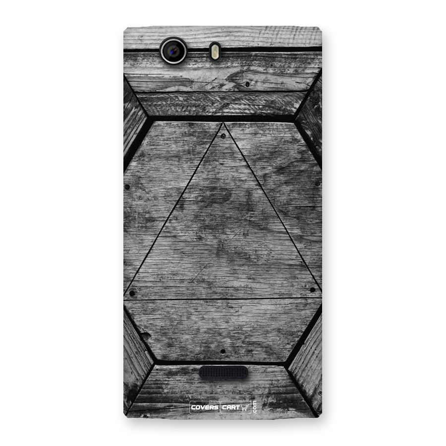 Wooden Hexagon Back Case for Canvas Nitro 2