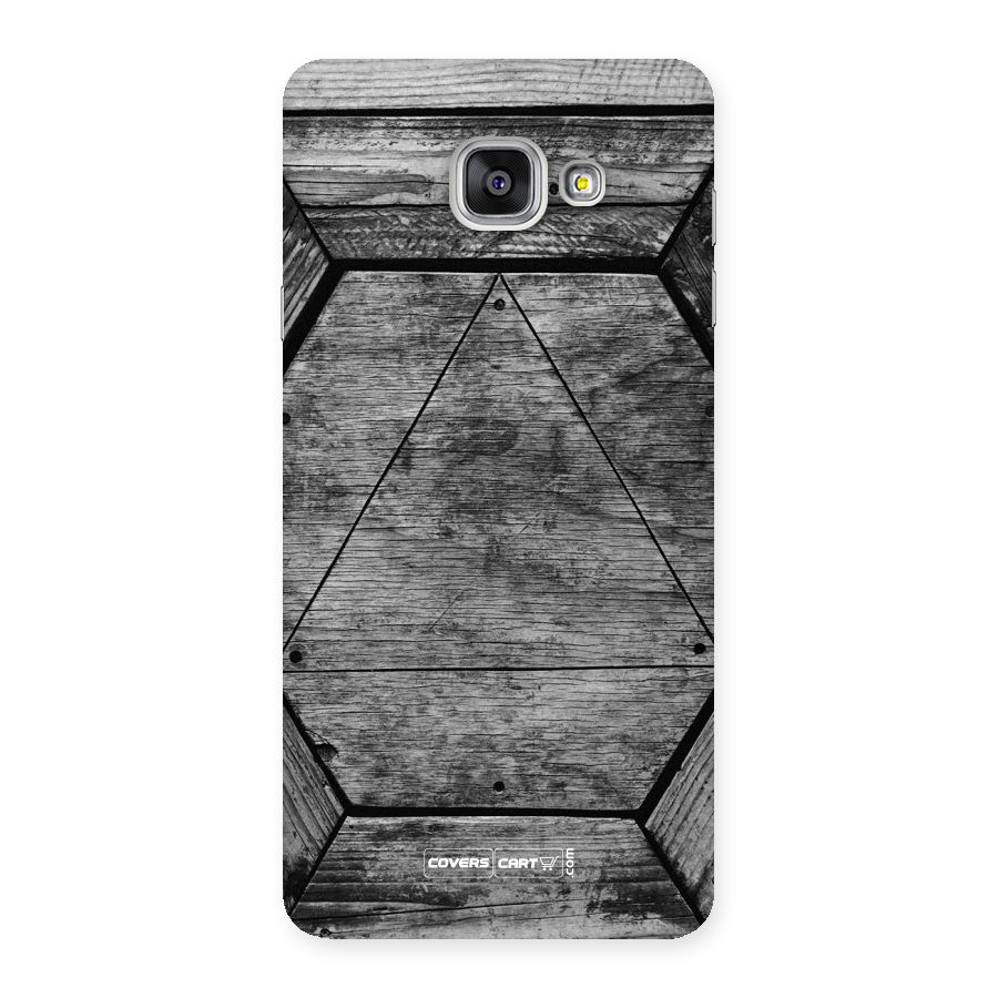 Wooden Hexagon Back Case for Galaxy A7 2016