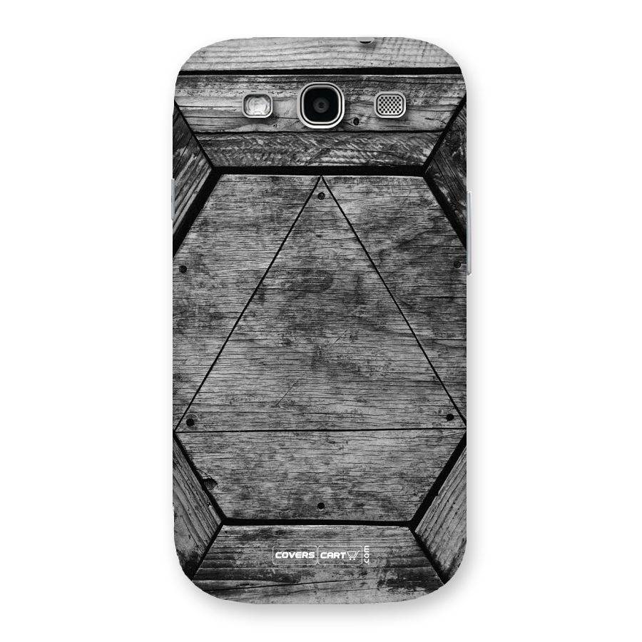Wooden Hexagon Back Case for Galaxy S3