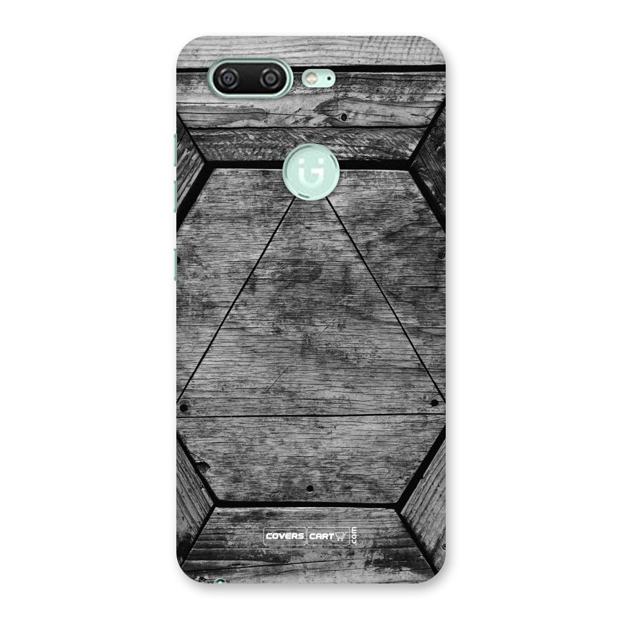 Wooden Hexagon Back Case for Gionee S10