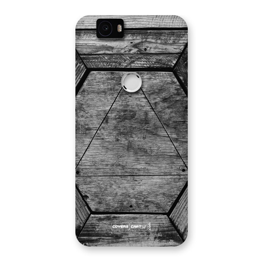 Wooden Hexagon Back Case for Google Nexus 6P