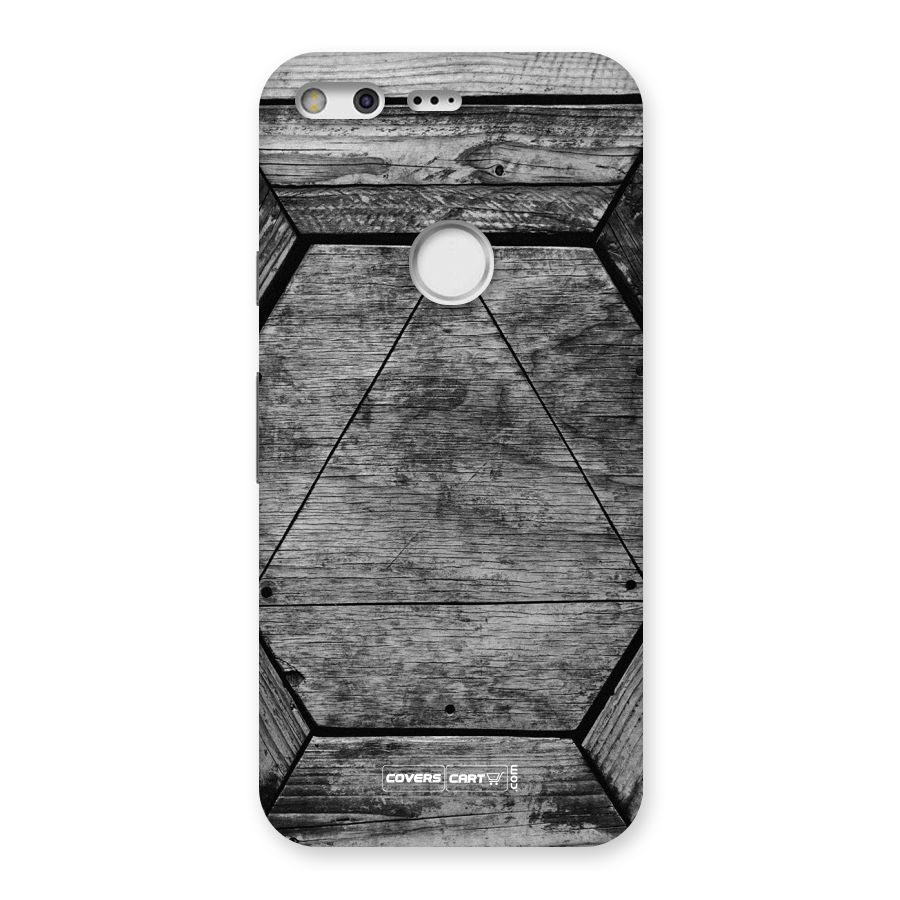 Wooden Hexagon Back Case for Google Pixel XL