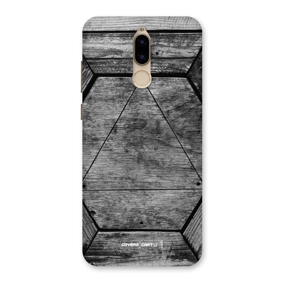 Wooden Hexagon Back Case for Honor 9i