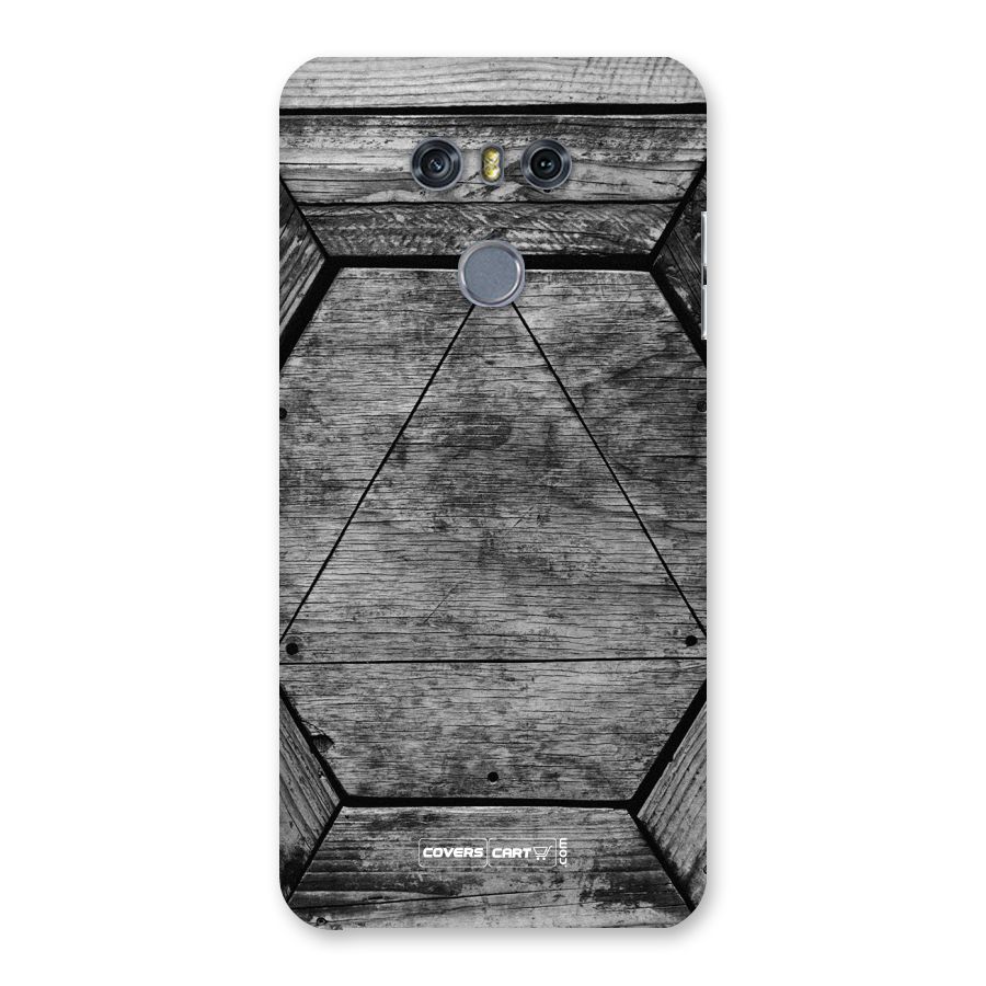 Wooden Hexagon Back Case for LG G6