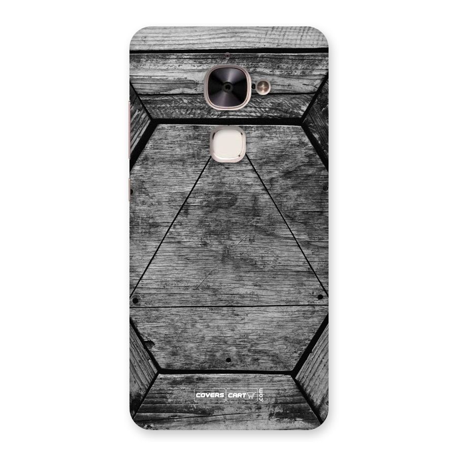 Wooden Hexagon Back Case for Le 2