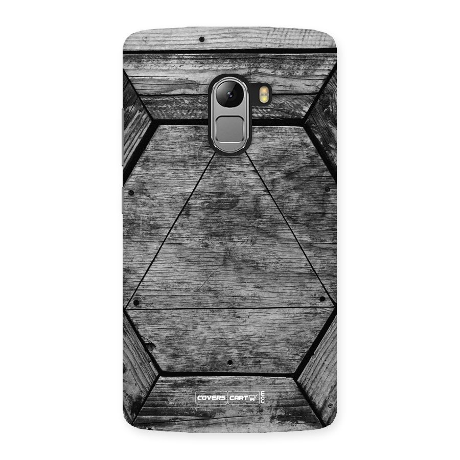 Wooden Hexagon Back Case for Lenovo K4 Note