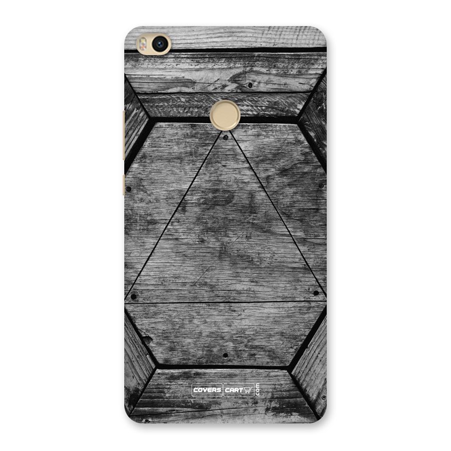 Wooden Hexagon Back Case for Mi Max 2