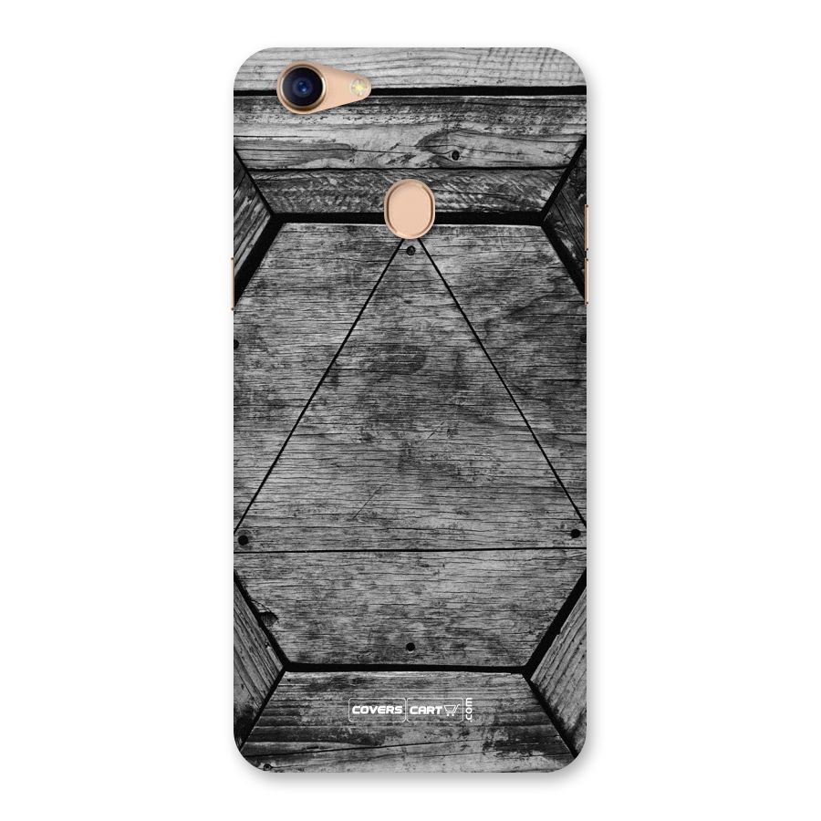 Wooden Hexagon Back Case for Oppo F5