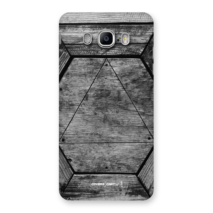 Wooden Hexagon Back Case for Samsung Galaxy J5 2016