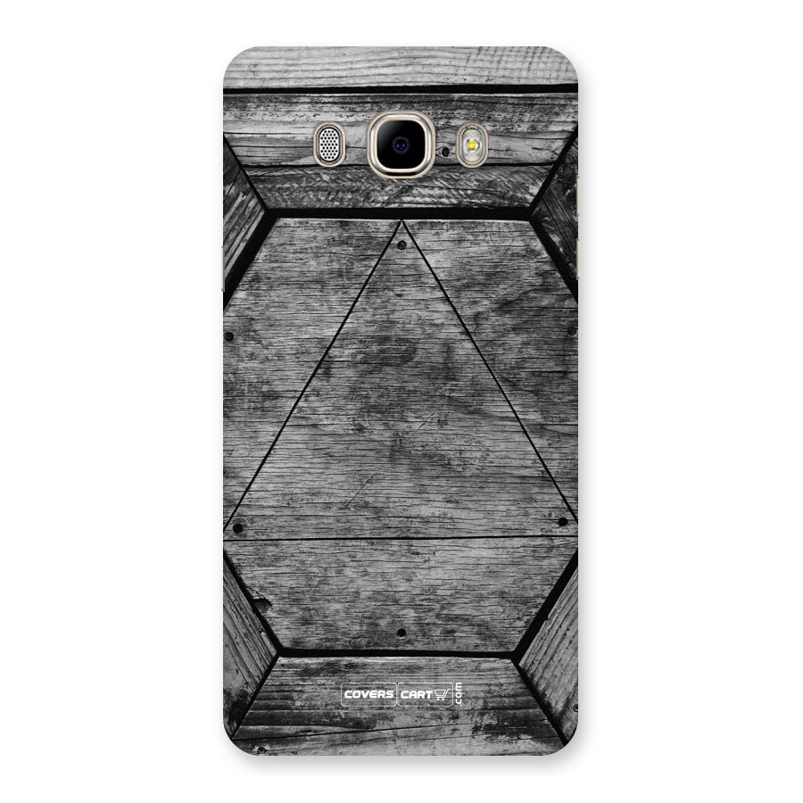 Wooden Hexagon Back Case for Samsung Galaxy J7 2016