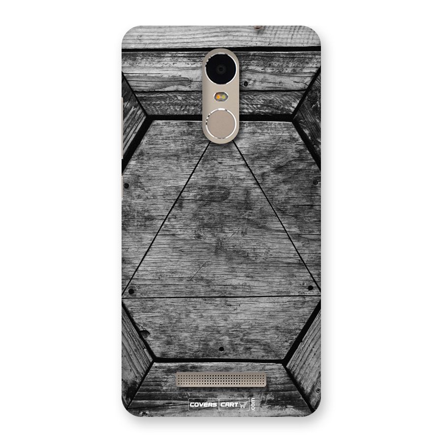 Wooden Hexagon Back Case for Xiaomi Redmi Note 3