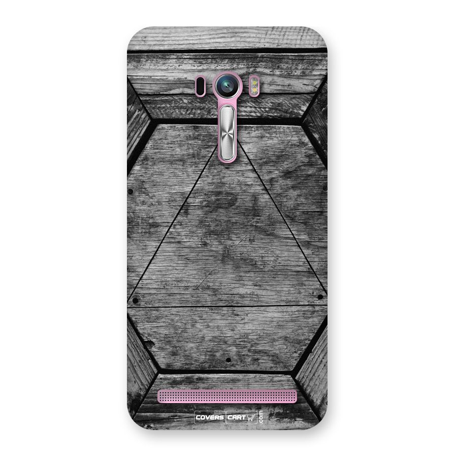 Wooden Hexagon Back Case for Zenfone Selfie