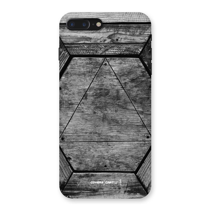 Wooden Hexagon Back Case for iPhone 7 Plus