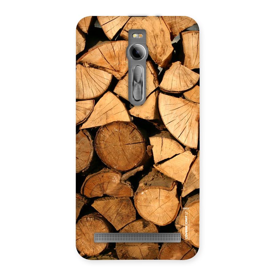 Wooden Logs Back Case for Asus Zenfone 2
