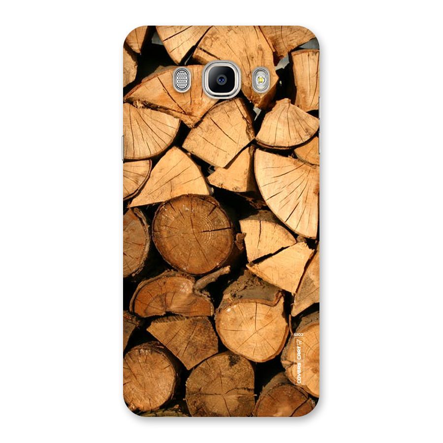 Wooden Logs Back Case for Galaxy On8