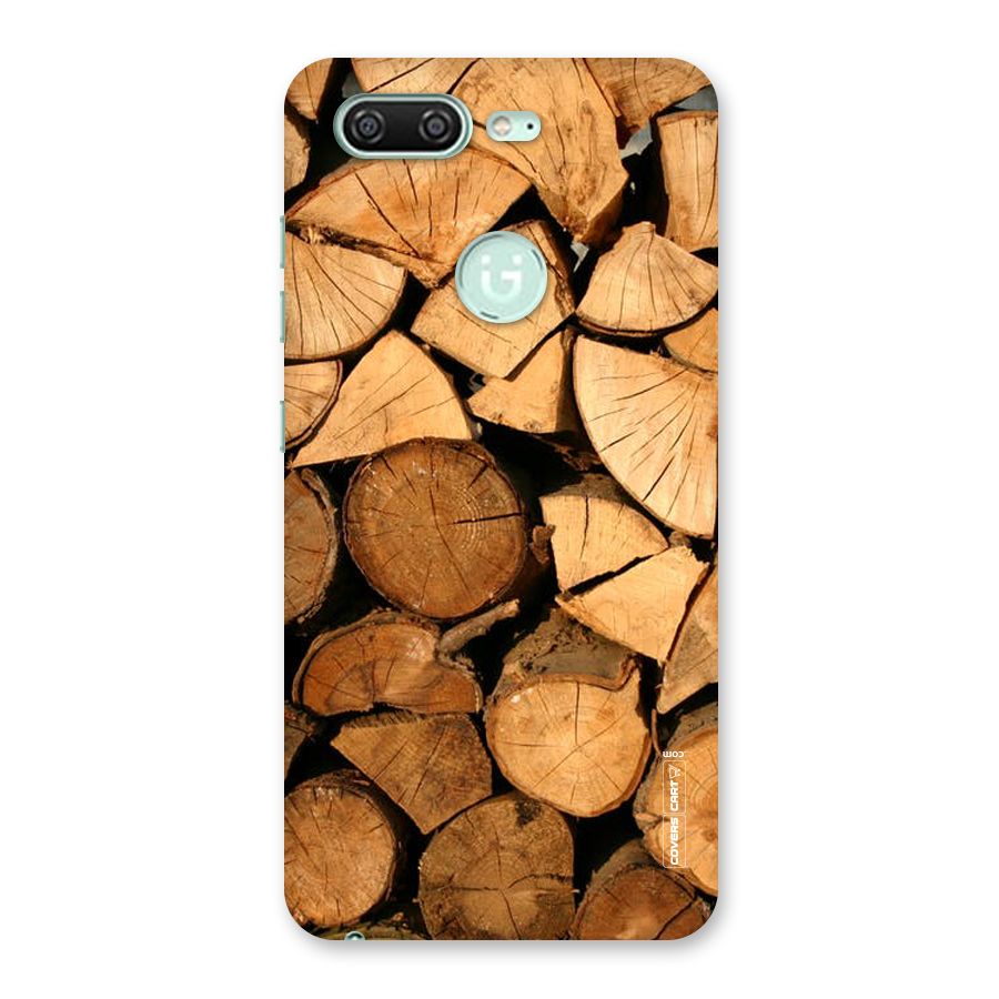 Wooden Logs Back Case for Gionee S10