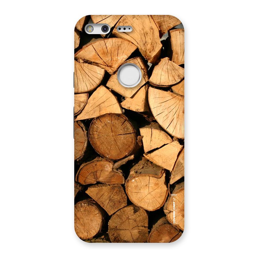 Wooden Logs Back Case for Google Pixel