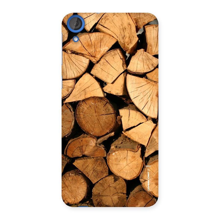 Wooden Logs Back Case for HTC Desire 820