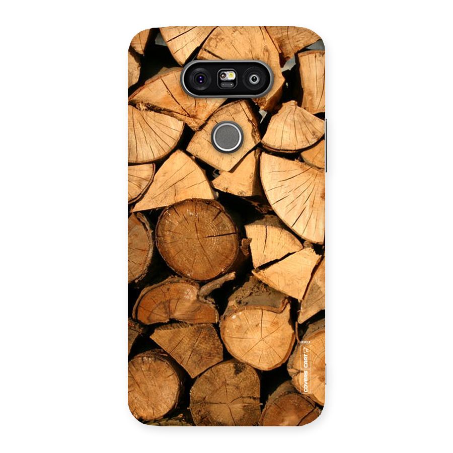 Wooden Logs Back Case for LG G5